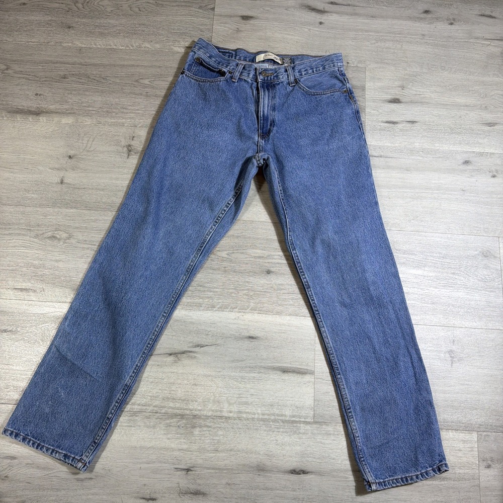Vintage Urban Pipeline Jeans 31x32 Relaxed Fit Blue Denim Y2K 90s Skater Dad‎
